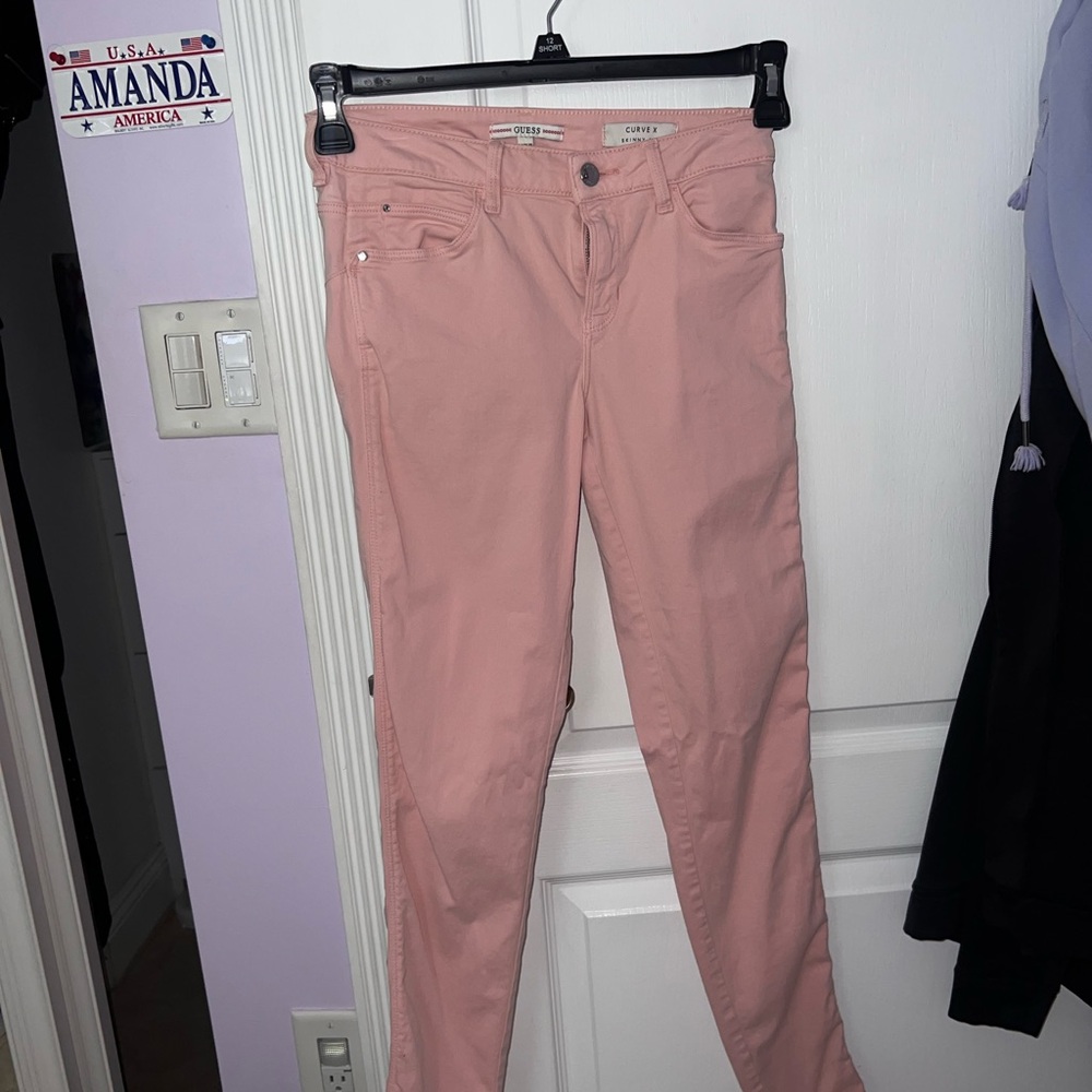 Pink Skinny Jeans